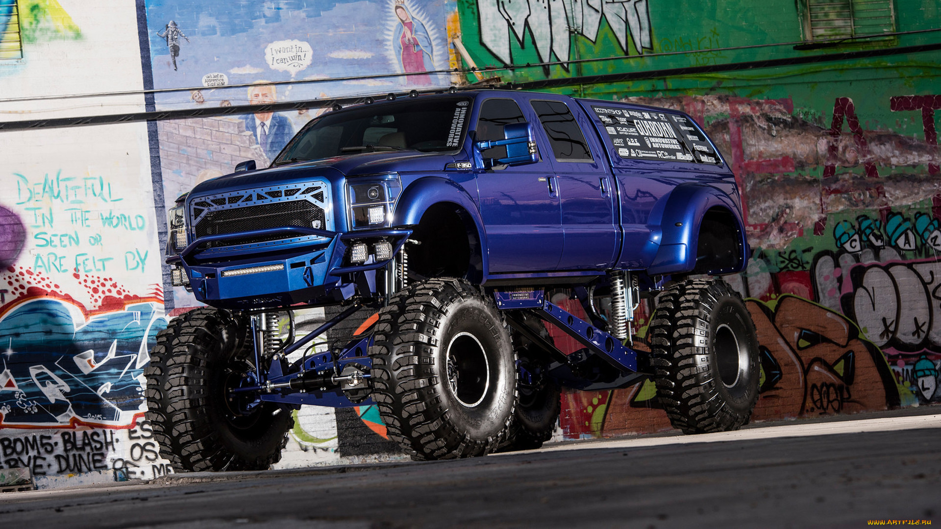 , custom pick-up, ford